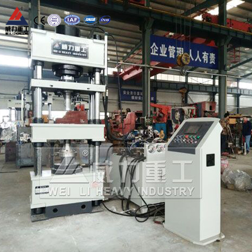 YW28-100噸漁網(wǎng)墜液壓機（四梁四柱式）