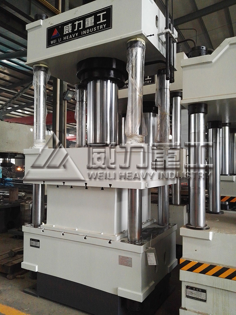 三梁四柱液壓機(jī)車間客戶設(shè)計(jì)完成