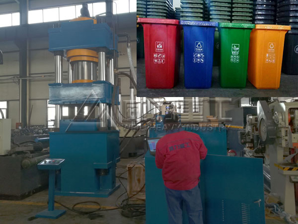 630噸垃圾桶成型液壓機(jī)