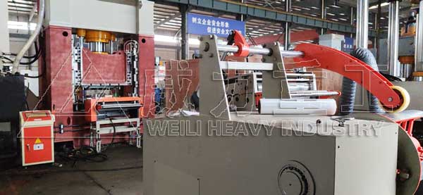 空調支架沖壓生產線設備