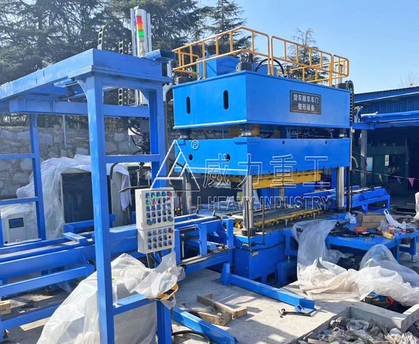 630噸貨車敞車車門整形液壓機(jī)