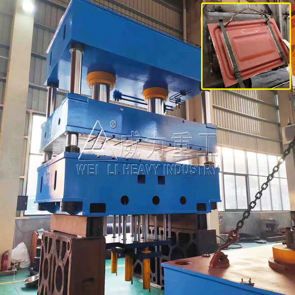 630噸貨車(chē)敞車(chē)車(chē)門(mén)整形液壓機(jī)