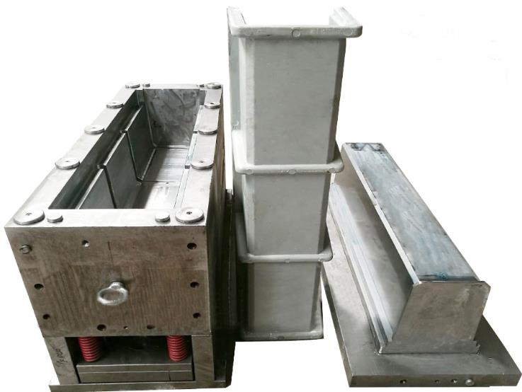 U型復(fù)合樹脂排水溝模壓模具